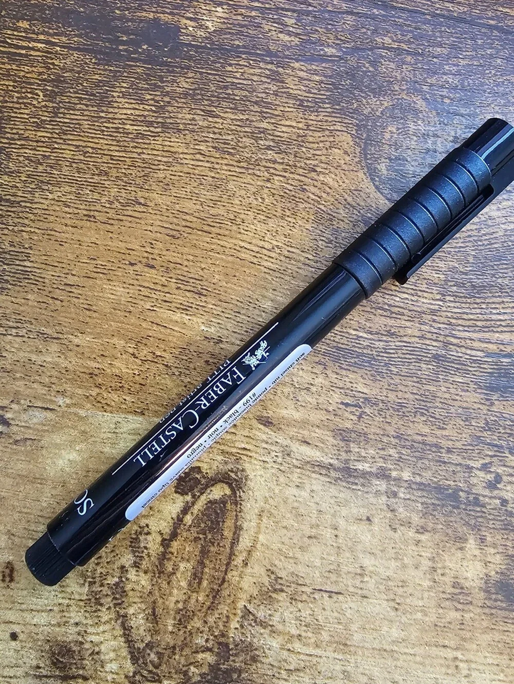 Faber-Castell Pitt Artist Pen with a black soft chisel nib SC 199